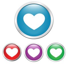 Set of buttons N4