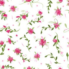 Floral seamless pattern for your design N42