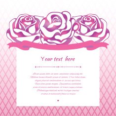 Vintage Floral Card N11