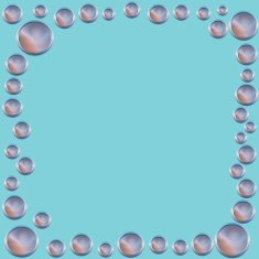 abstract circle with space for text on blue background N2