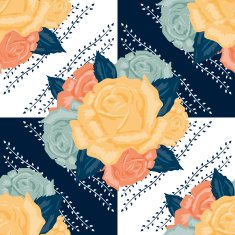 Seamless Floral Pattern N1401