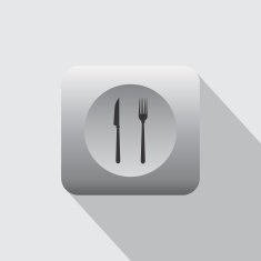 Restaurant and cafe icon