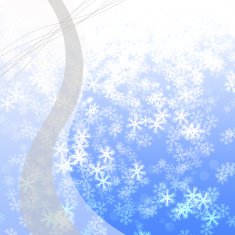 Winter delightful snowfall background N68