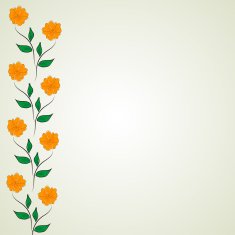 Abstract Flower Pattern N16