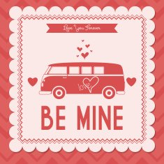 Cute Love Or Saint Valentine Card Template Editable N3