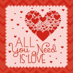 Cute Love Or Saint Valentine Card Template Editable N7