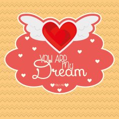 Cute Love Or Saint Valentine Card Template Editable N12