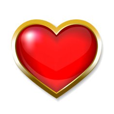 heart icon button