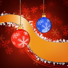 winter holiday christmas balls background N4