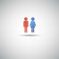 Male & female symbol vector