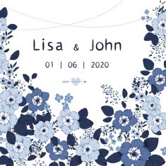 wedding invitation N77