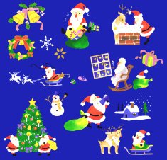 Christmas material