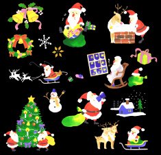 Christmas material N2