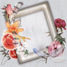 Floral postcard N3