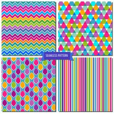 Colorful seamless pattern N24