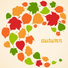 Bright autumn concept background N6
