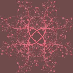 Decorative floral background with flowers N14