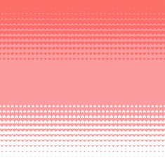 Romantic pattern with hearts Vector illustration Background N2