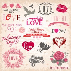 Valentine`s Day set N2