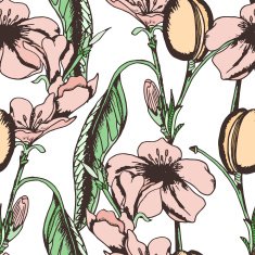 floral seamless pattern N600