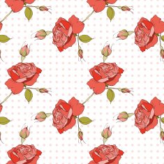 rose seamless pattern N18