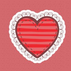 heart design N28