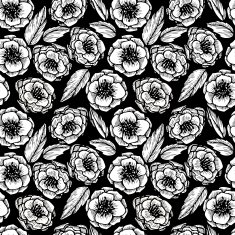Vector seamless floral pattern N289