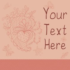 card with heart and hand-drawn designs N2