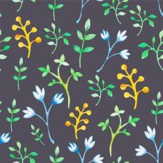 Floral Watercolor seamless pattern N13