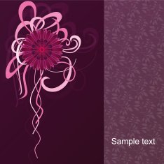 Floral Background Vector Format