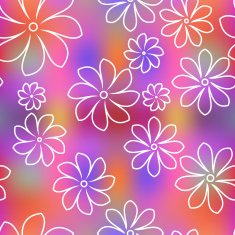 Seamless floral pattern background N19
