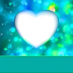 Blue abstract romantic with stars EPS 8