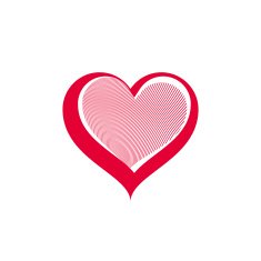 ValentineÂÂs day conceptual vector art illustration heart