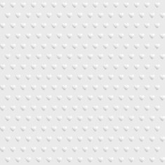 White seamless texture with hearts