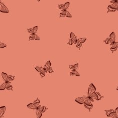 Butterflies Seamless Pattern N15