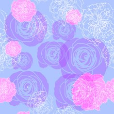 Flower pattern seamless Eps 10 N8