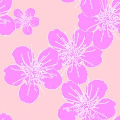 Flower pattern seamless Eps 10 N17