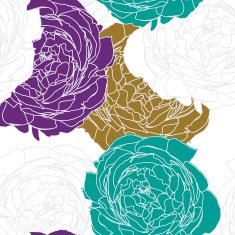 Flower pattern seamless Eps 10 N21