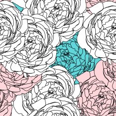 Flower pattern seamless Eps 10 N22