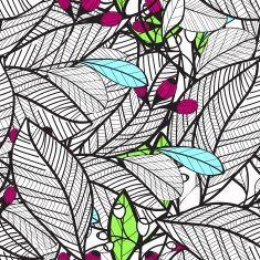 Flower pattern seamless Eps 10 N24