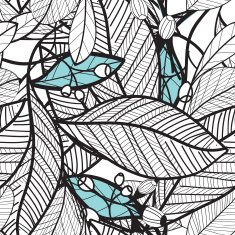 Flower pattern seamless Eps 10 N25
