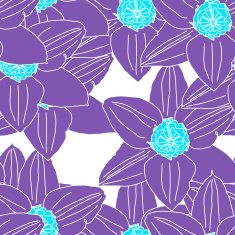 Flower pattern seamless Eps 10 N27