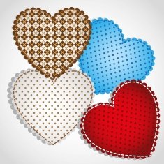 background of hearts N8