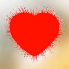 Abstract Heart Burst EPS 8