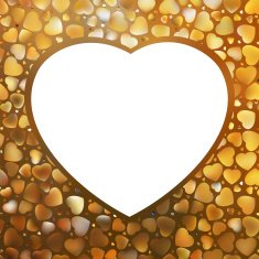 Valentine's card with copy space EPS 8 N2