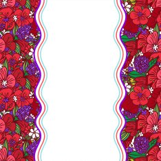 Poppy flower pattern N2