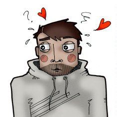 Shy boy falling in love