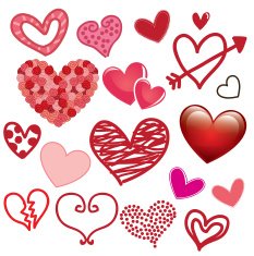 Hearts icons N3
