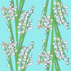 Vector seamless floral pattern N292