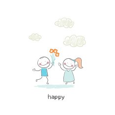 Lovers meet
